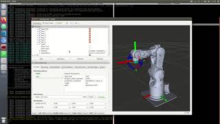 Moveit tutorial 5  run circle [upl. by Ardua]