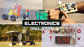 Top 12 Electronics Projects 2023  Electronics Engineering Project Ideas [upl. by Arama]