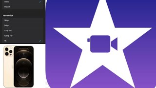 How to reduce size of video in imovie 2021 resolution changes in imovie iphone [upl. by Nedroj414]