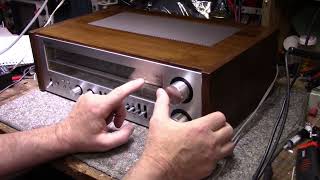 Technics SA500 Receiver  Repairs Ep 173 [upl. by Lynna808]