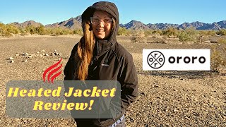 Ororo HEATED Jacket  Full Review  Heated Clothing for Camping amp Van Life [upl. by Doralia477]