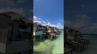 Palafitos overwater bungalows 😍 Room tour [upl. by Janiuszck]