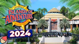 Universal Islands of Adventure RIDES amp ATTRACTIONS 2024  Universal Orlando Resort [upl. by Gage186]