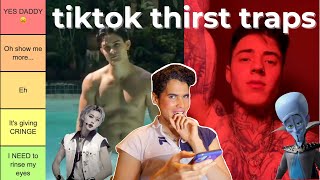 ranking tiktok thirst traps cause i got no man [upl. by Hazrit]