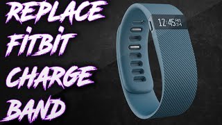 How to Replace a Fitbit Charge HR Band 2017 [upl. by Madox225]