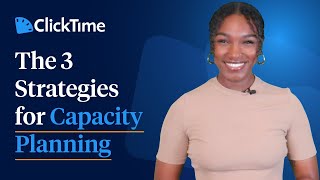 The 3 Strategies for Capacity Planning [upl. by Suirred541]