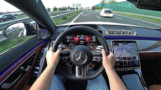 The New Mercedes S Class S63 AMG 2025 Test Drive [upl. by Anehc291]