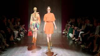 Gucci Womens SpringSummer 2015 Runway Show [upl. by Ecydnac]