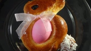 Easter bread bunnies Bunny buns with yoyomax12 [upl. by Arykat]