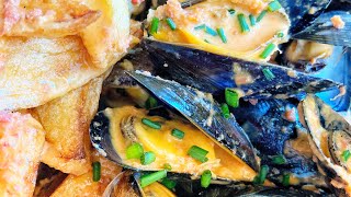 Moules sauce chorizo et frites maison  thermomix [upl. by Benisch]