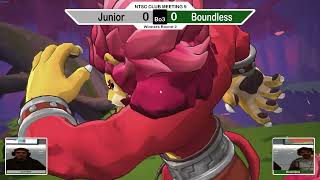 NTSC Club Meeting 9 Rivals Bracket JuniorZetterburn vs BoundlessOrcane  Winners Round 2 [upl. by Carrelli]