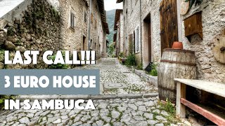 DREAM HOME FOR €3 IN SAMBUCA SICILY apakivan apakivan sambuca 3eurohouse sicily [upl. by Haikezeh]