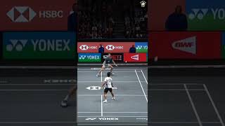 Anthony Sinisuka Ginting vs Viktor Axelsen  All England Open 2024 shorts shuttlecast [upl. by Ylam229]