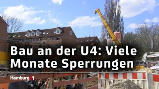 Bau des Kernstücks an der U4Haltestelle Horner Rennbahn [upl. by Amata]