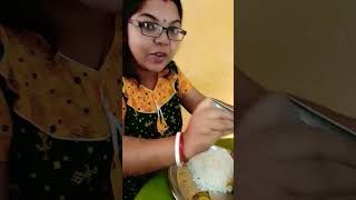 Machher matha diye muger dal darun laglo shortsfeed food ghor youtubeshorts ghorkonna viral [upl. by Yhtuv]