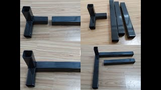 40mm carbon fiber square tube connected by 3 way carbon fibre jointconnect [upl. by Aramenta]