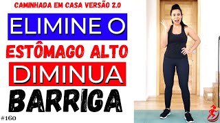 AERÓBICO PARA EMAGRECER  QUEIMAR GORDURAS  DIMINUIR A BARRIDA  ELIMINAR ESTÔMAGO ALTO  160 [upl. by Atlas]