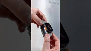 Apple Watch Ultra 2 Black with Natural Titanium Milanese Loop shorts trending apple video tech [upl. by Leamse]