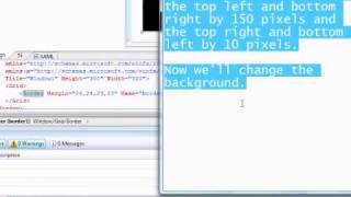 Visual C WPF tutorial Shaped windows [upl. by Mylor]