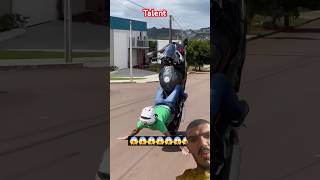 Bike riders talent on road youtubeshorts bikeriders stunt riders bikestunt viral omg talent [upl. by Euqinad875]