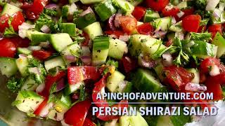 Shirazi Salad [upl. by Hilaria755]