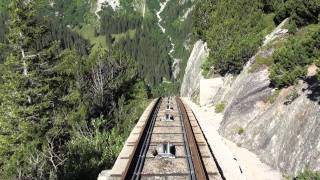 Gelmerbahn decent 720p finished editmpg [upl. by Helali309]