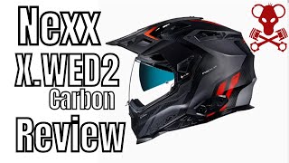 Helmet Review Nexx XWED2 Carbon ADV Helmet [upl. by Eilram51]