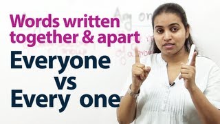 English Grammar Lessons  Words written together or apart [upl. by Enirod]