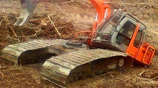 10 Extreme Dangerous Idiots Excavator Operator Skill Fails  Heavy Equipment Gone Wrong [upl. by Duval246]