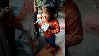 Spiderman cilik makan ciki ngebul cibul spidermancilik funnyvideo viral duniaanak [upl. by Telrahc926]