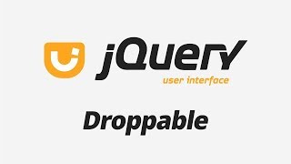 Jquery UI Tutorial  Droppable [upl. by Aihsyn]