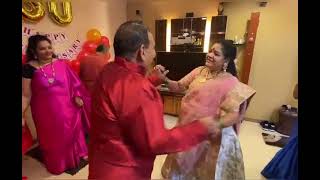 Somnath and Sunanda Sonar Mom dad 50th anniversary [upl. by Akiaki]