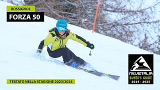 Rossignol Forza 50  NeveItalia  Ski Test  20232024 [upl. by Eeimaj]