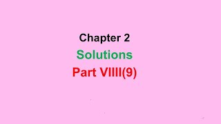 Analytical chemistry Solution part VIIII9 [upl. by Skippie]