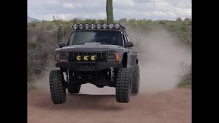 SUSPENSION TESTING ON PRERUNNER XJ [upl. by Rugg]