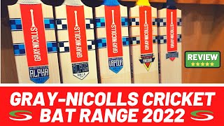 GrayNicolls Cricket Bat Range 2022  Honest Review [upl. by Analiese949]