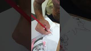 Okarun brabo dandadan okarun dandadananime drawingvideo viralshorts [upl. by Verina411]