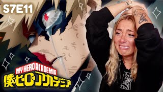 SCREAMING CRYING THROWING UP  My Hero Academia Season 7 Episode 11 Reaction [upl. by Adniuqal427]