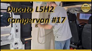 😉17 I Wie ich die Duscharmatur an der Außenwand befestige  Campervan DIY [upl. by Bruce93]