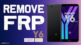 HUAWEI Y6 2018  Bypass Google Account without computer [upl. by Releyks]