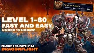 Fast and Easy 160 Leveling Guide  Get to level 60 under 10 hours [upl. by Regdor]