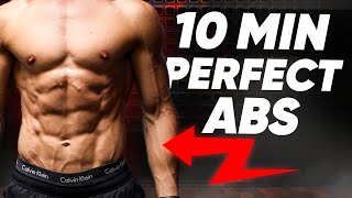 10 MIN PERFECT ABS WORKOUT RESULTS GUARANTEED [upl. by Ioj]