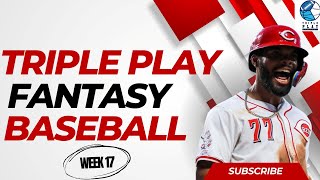 Fantasy Baseball Waiver Wire Pickups Week 17 Sleepers  Fantasy Baseball Advice [upl. by Glory584]