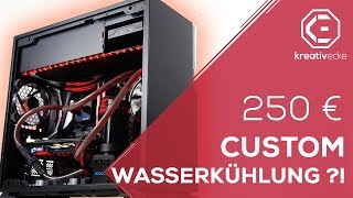 250 EURO CUSTOM WASSERKÜHLUNG im 2000 EURO High End Gaming PC   PCdesMonats [upl. by Ntsuj]