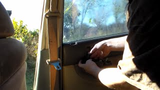 How to Open a Stuck Door on a Honda Accord and Remove the Door Panel [upl. by Driscoll742]