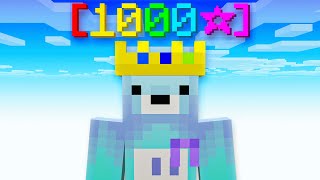 I Hit 1000 Stars on Minecraft Bedwars [upl. by Muhcan]