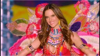 Alessandra Ambrosio Victorias Secret Runway Walk Compilation 20002017 Last Walk [upl. by Ezechiel781]