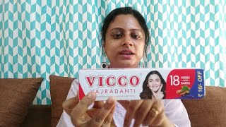 Vicco Vajradanti Ayurvedic Toothpaste Uses Benefits amp Honest Review [upl. by Adnuhsat]