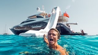 THE SUPER YACHT LIFE IN IBIZA  VLOG² 50 [upl. by Nonac]