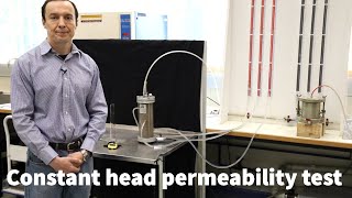 Constant Head Permeability Test  Procedure and Data Analysis education engineering science [upl. by Devaney932]